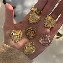 Load image into Gallery viewer, Radiant Heart Chai Pendant