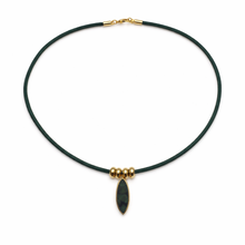 Load image into Gallery viewer, Emerald Marquis Rope Necklace