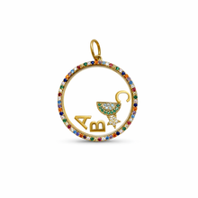 Load image into Gallery viewer, Rainbow Floating Charm Locket