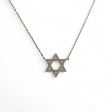Load image into Gallery viewer, Golden Star of David Necklace