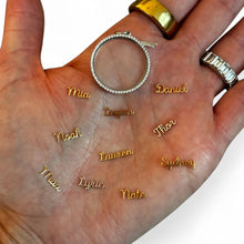 Load image into Gallery viewer, Custom Script Name Charm