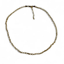 Load image into Gallery viewer, Sterling Silver Rolo Chain Necklace