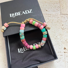 Load image into Gallery viewer, The Rue • Gemstone Adjustable Beaded Bracelet