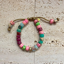 Load image into Gallery viewer, The Rue • Gemstone Adjustable Beaded Bracelet