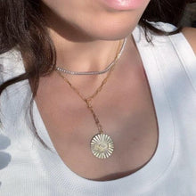 Load image into Gallery viewer, Initial Medallion Pendant