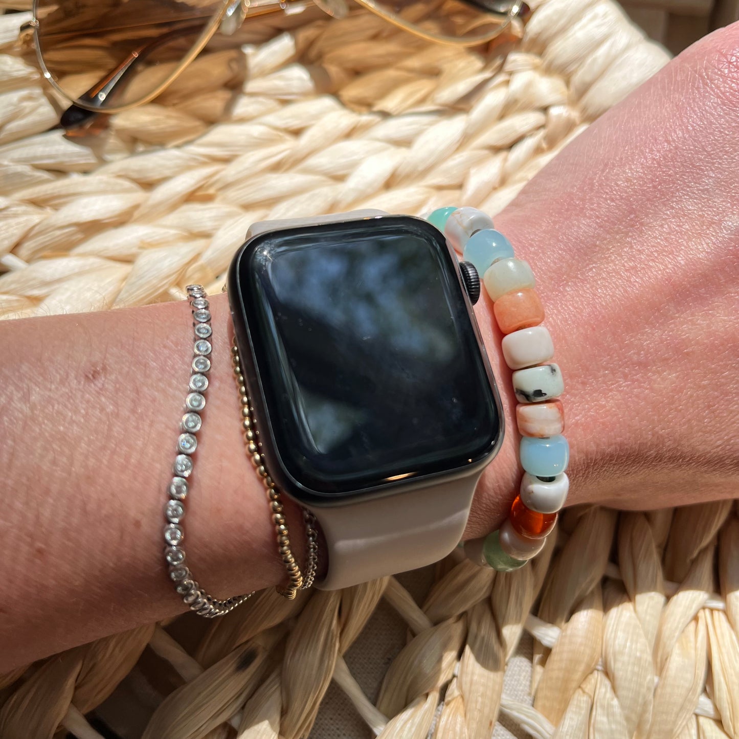 Sunset Beach • Gemstone Beaded Bracelet