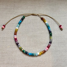 Load image into Gallery viewer, Funfetti Gemstone Beaded Necklace