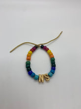 Load image into Gallery viewer, The Times to Remember • Natural Gemstone Pony Bead Personalized Beaded Bracelet • Stardust Numbers