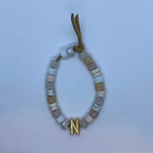 Load image into Gallery viewer, The Times to Remember • Natural Gemstone Pony Bead Personalized Beaded Bracelet • Stardust Numbers
