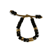 Load image into Gallery viewer, The Oberon: Starry Night Collection Natural Stone Beaded Bracelet with Star Beads