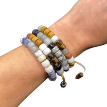 Load image into Gallery viewer, Oystahs, Clams and Cockles Stack • Natural Gemstone Beaded Bracelet(s)