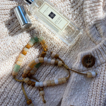 Load image into Gallery viewer, The Winter Whites Natural Stone Beaded Bracelet