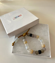 Load image into Gallery viewer, The Winter Whites Natural Stone Beaded Bracelet