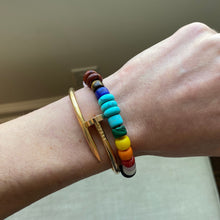 Load image into Gallery viewer, The Jones • Natural Gemstone Adjustable Beaded Bracelet