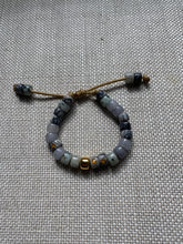 Load image into Gallery viewer, The Orion: Starry Night Collection • Natural Stone Beaded Bracelet with Star Beads