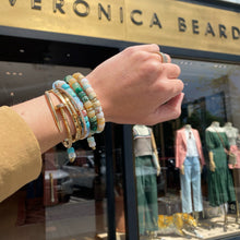 Load image into Gallery viewer, Skinny Minny • Henry Reese Gemstone Bracelet with Skinny 14k Gold Bead