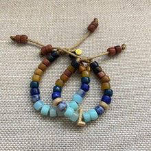 Load image into Gallery viewer, The Patagonia • Gemstone Beaded Bracelet • Adjustable
