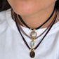 Smoky Quartz Rope Necklace