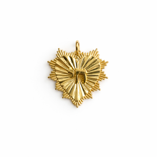 Radiant Heart Chai Pendant