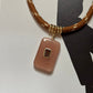 Rose Ember Pendant Necklace