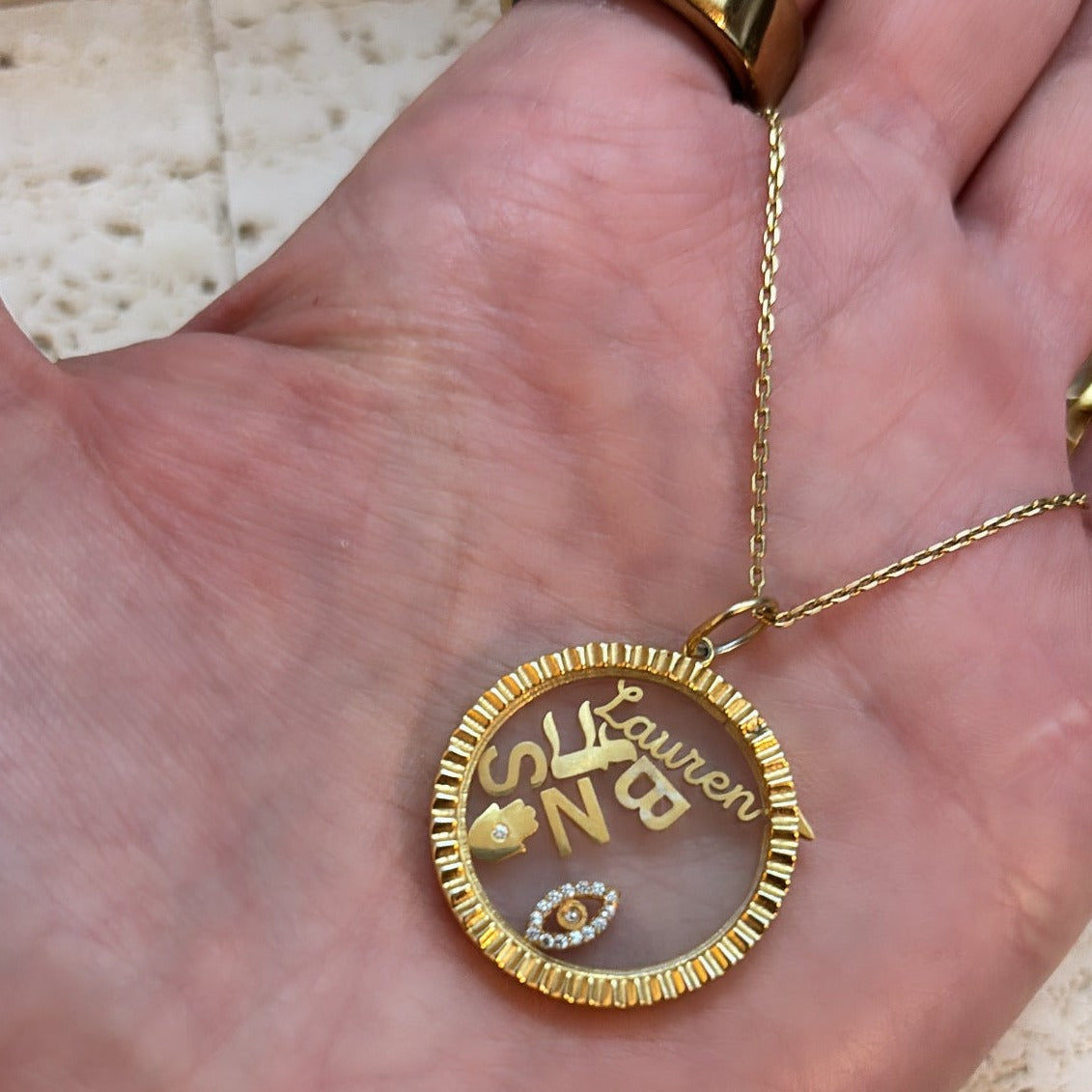 Custom Script Name Charm