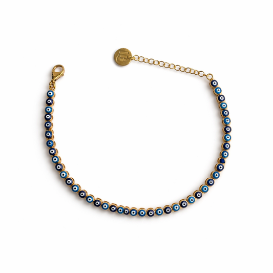 Evil Eye Tennis Bracelet