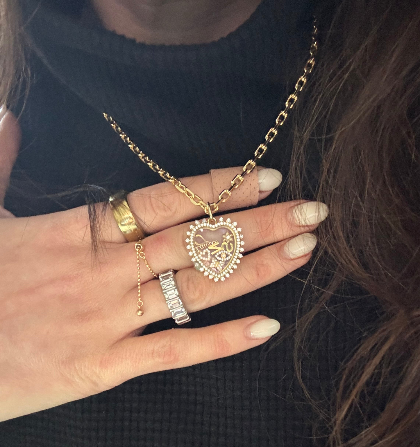 Gold Heart Locket