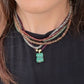Labradorite Apatite Gemstone Necklace