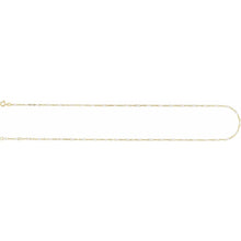 Load image into Gallery viewer, 14K Gold Enamel Bead Chain – Turquoise, White &amp; Black – Adjustable
