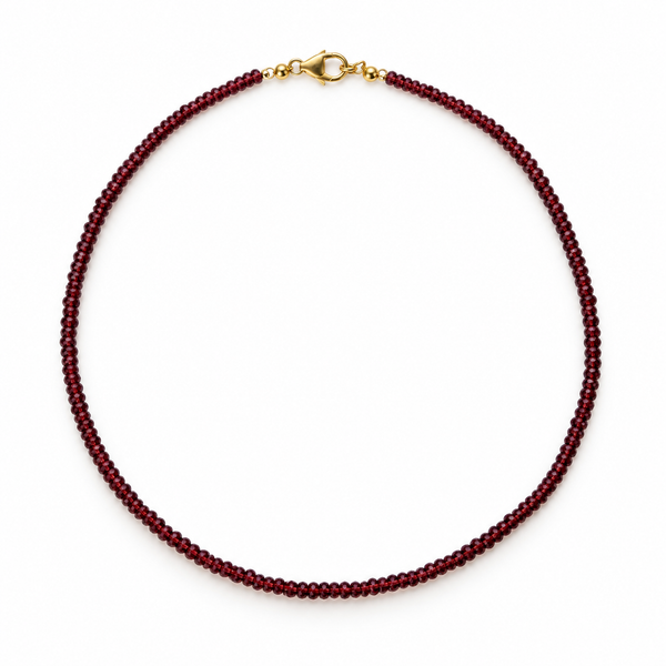 Garnet Gemstone Necklace