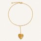 Paperclip Chain Necklace with Extender