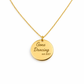 Gone Dancing Medallion Necklace