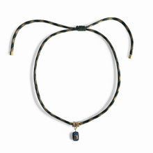 Load image into Gallery viewer, Labradorite Topaz Inlay Knot Pendant
