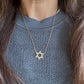 Golden Star of David Necklace