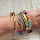 Fruit Salad, Candy Gemstone Beads Bracelet