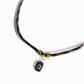 Labradorite Topaz Inlay Knot Pendant