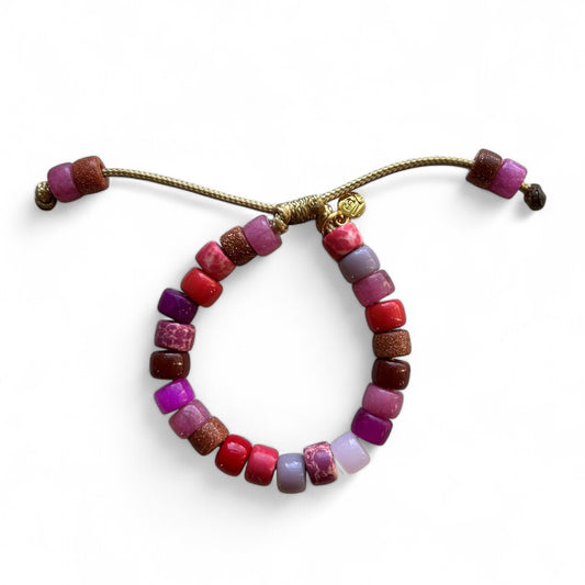 Valentine’s Day Bracelet II, Candy Beads Bracelet