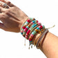 Rum Punch • Adjustable Gemstone Beaded Bracelet