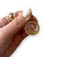 Gold Fluted Charm Locket