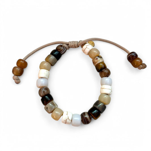 Hunky Dori, Candy Gemstone Bead Bracelet