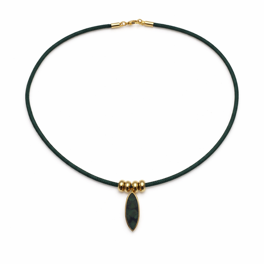 Emerald Marquis Rope Necklace