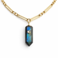 Labradorite Obelisk Pendant