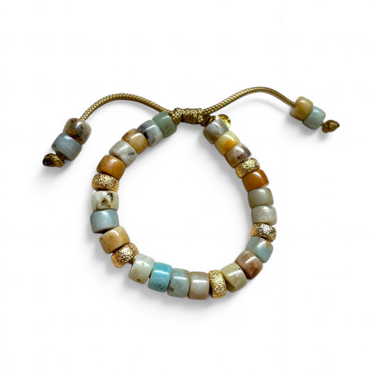 Dizzy Daffodils, Candy Beads Bracelet