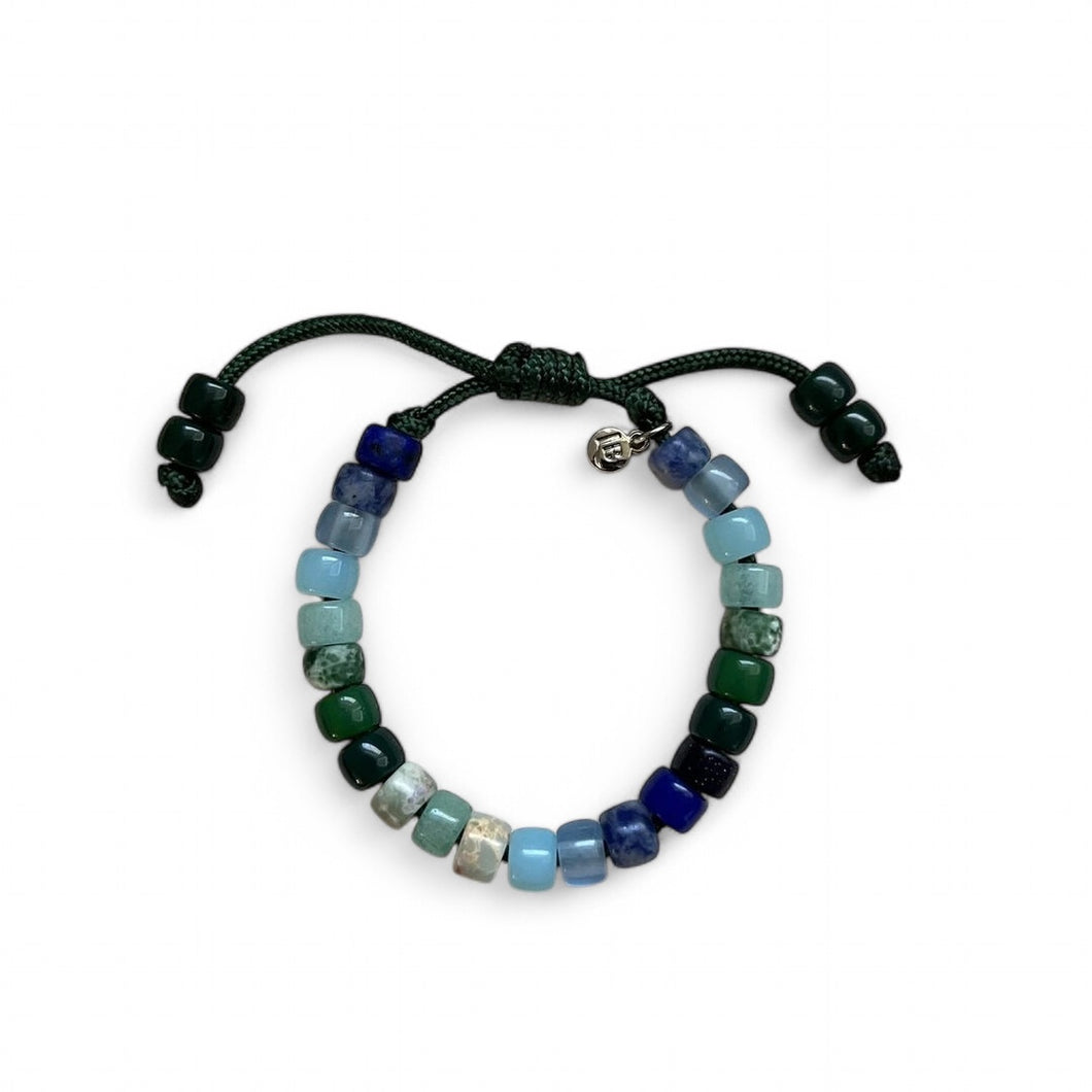 Turtle Bay, Forte Gemstone Adjustable Beaded Bracelet