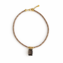 Load image into Gallery viewer, Smoky Quartz Rope Necklace
