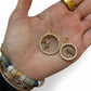 Small Floating Pave Charm Locket