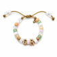 The Palm Court • Natural Gemstone Beaded Bracelet • Personalized