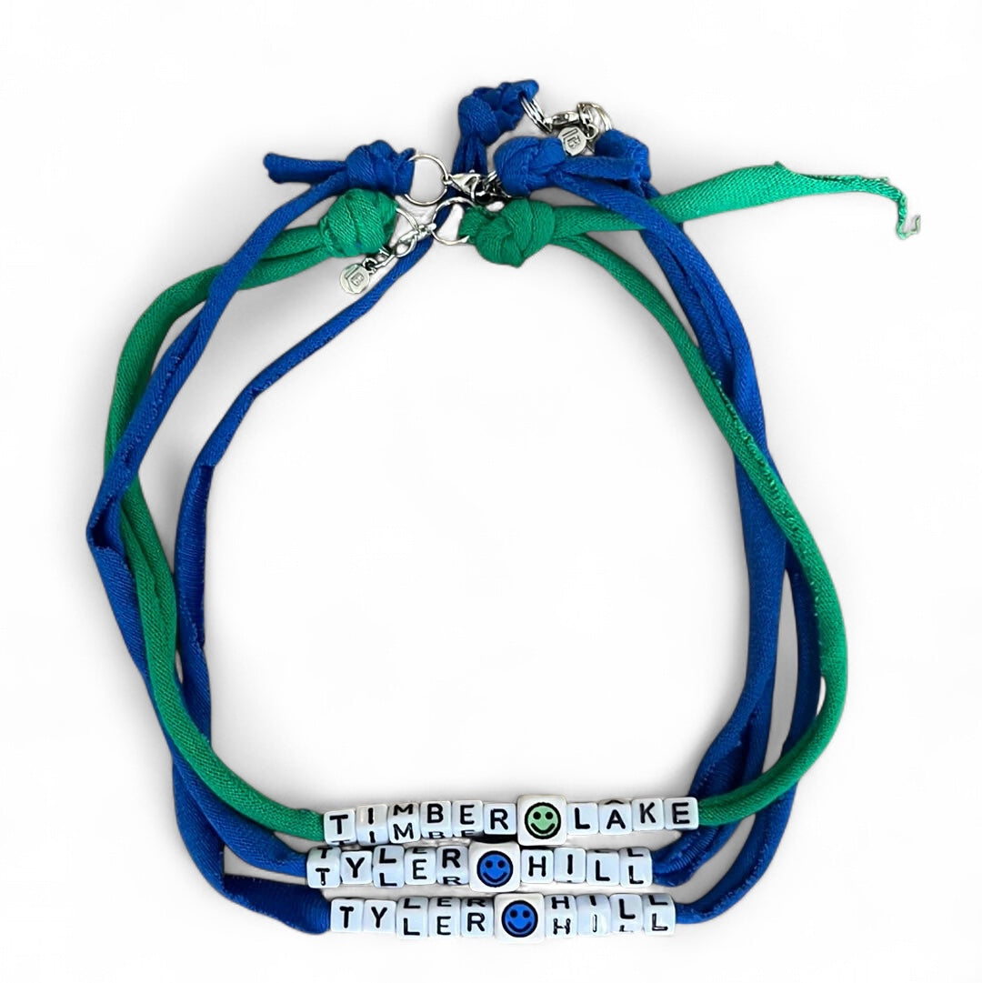 Summer Camp Necklace and Wrap Bracelet