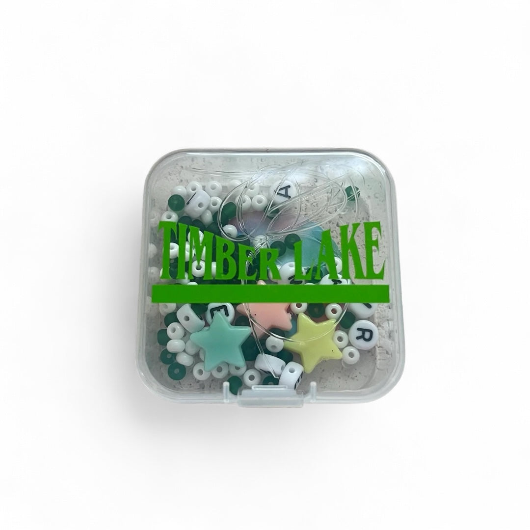 Personalized Seed Bead Camp Bead Kit