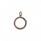 Small Floating Pave Charm Locket